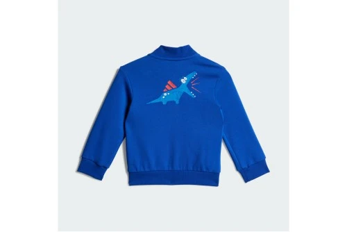 Adidas Performance Seasonal Essentials Fleece Σετ Φόρμας Με Ζακέτα (JN2232)
