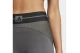 Adidas Performance Hyperglam Rib Γυναικείο Μακρύ Κολάν Ανθρακί, Μαύρο