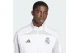 Adidas Real Madrid UBP Ανδρική Βαμβακερή Ζακέτα Λευκή, Γκρι