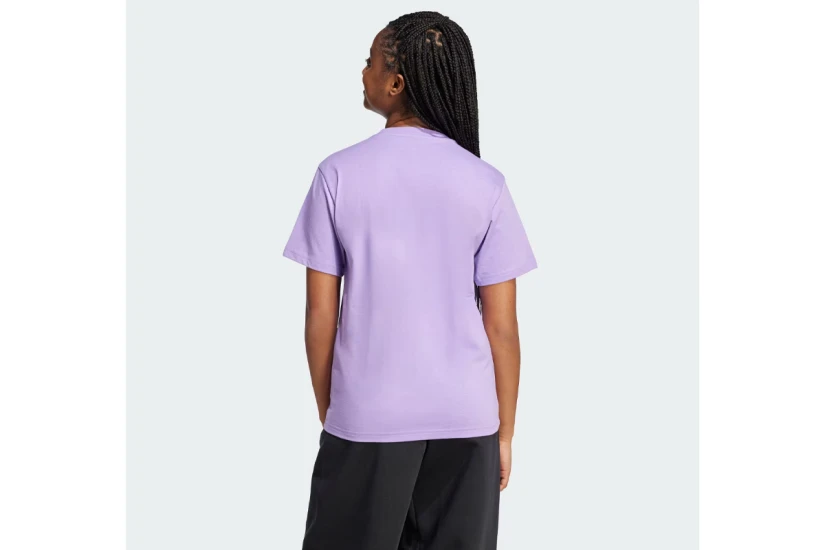 Adidas Performance Tech Metallic Graphic Γυναικείο T-Shirt Μωβ