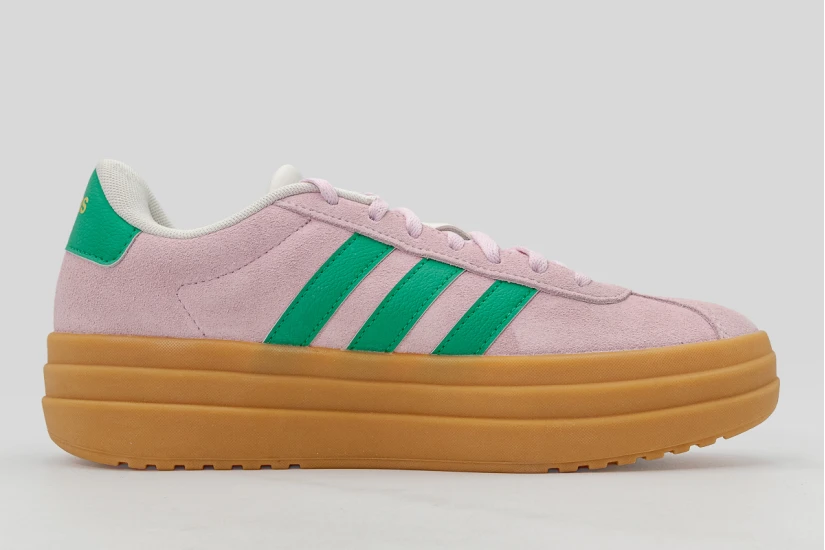 Adidas Performance VL Court Bold Sneakers Ροζ, Πράσινα, Εκρού, Καφέ
