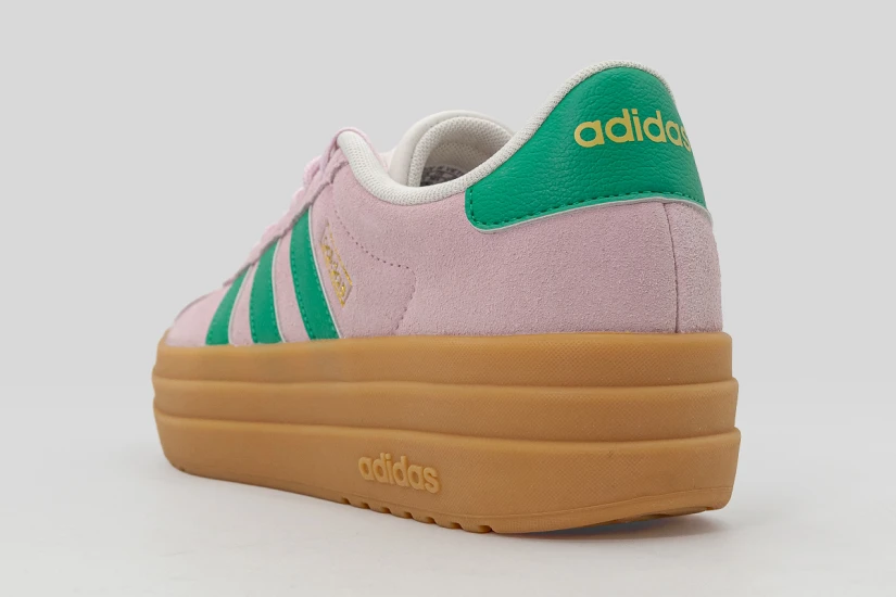 Adidas Performance VL Court Bold Sneakers Ροζ, Πράσινα, Εκρού, Καφέ