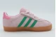 Adidas Originals Gazelle Comfort Closure Elastic Lace Βρεφικά Sneakers Ροζ, Πράσινα, Καφέ