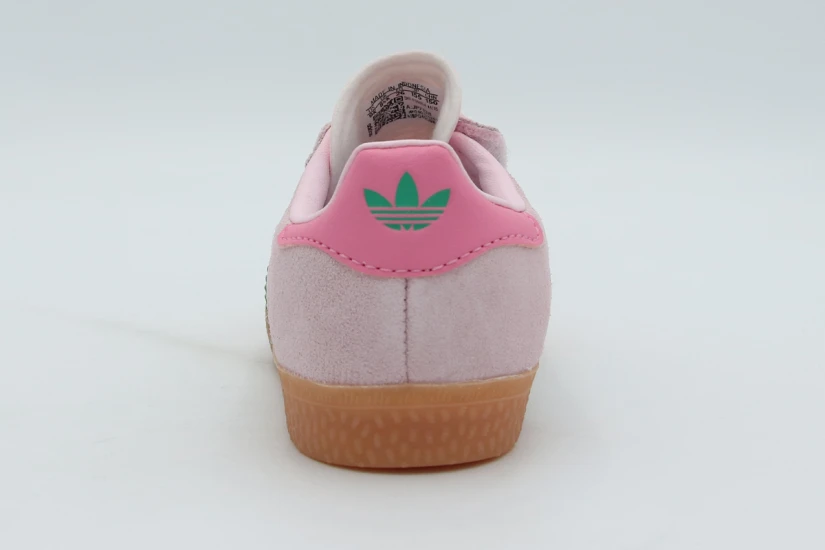 Adidas Originals Gazelle Comfort Closure Elastic Lace Βρεφικά Sneakers Ροζ, Πράσινα, Καφέ