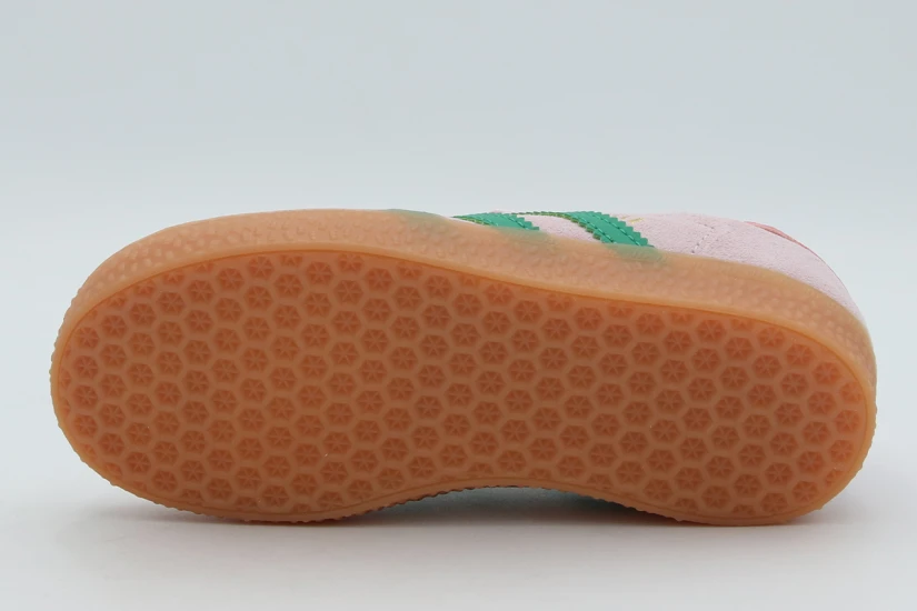 Adidas Originals Gazelle Comfort Closure Elastic Lace Βρεφικά Sneakers Ροζ, Πράσινα, Καφέ