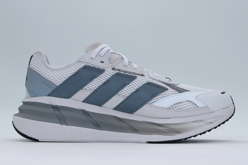 Adidas Performance Adistar 3 Sportswear Ανδρικά Sneakers Λευκά, Γκρι