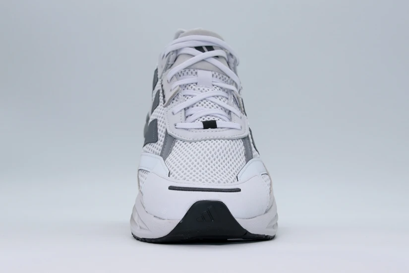 Adidas Performance Adistar 3 Sportswear Ανδρικά Sneakers Λευκά, Γκρι