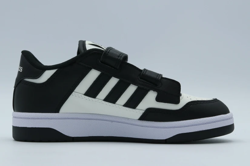 Adidas Performance Rapid Court Παιδικά Sneakers Μαύρα, Εκρού, Λευκά