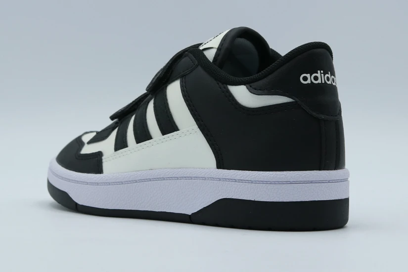 Adidas Performance Rapid Court Παιδικά Sneakers Μαύρα, Εκρού, Λευκά