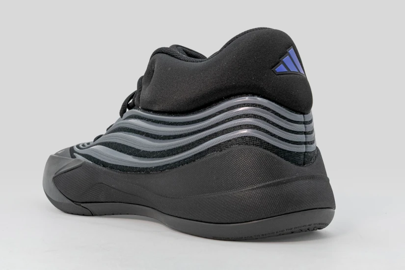 Adidas Performance Dame X Μπασκετικά Παπούτσια Μαύρα, Ανθρακί