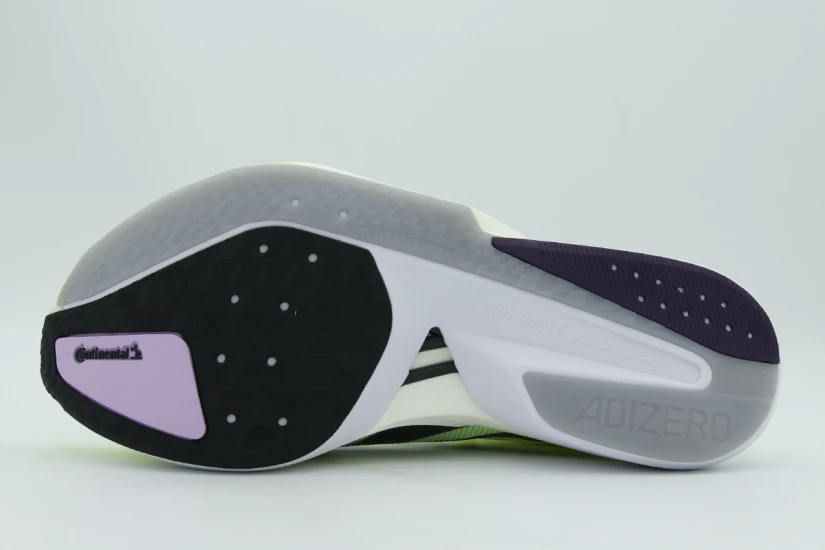 Adidas Performance Adizero Boston 13 Ανδρικά Αθλητικά Παπούτσια για Τρέξιμο Κίτρινο Φλούο, Καφέ, Λευκά