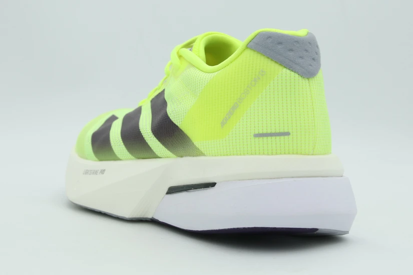 Adidas Performance Adizero Boston 13 Ανδρικά Αθλητικά Παπούτσια για Τρέξιμο Κίτρινο Φλούο, Καφέ, Λευκά
