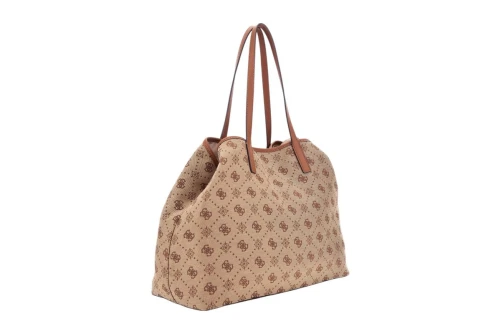 Guess Neda 4G Peony Logo Τσάντα Tote (JP965424 LATTE LOGO)