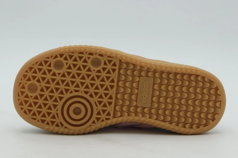 Adidas Originals Samba OG Comfort Closure Elastic Lace Βρεφικά Sneakers Λευκά, Ροζ, Γκρι