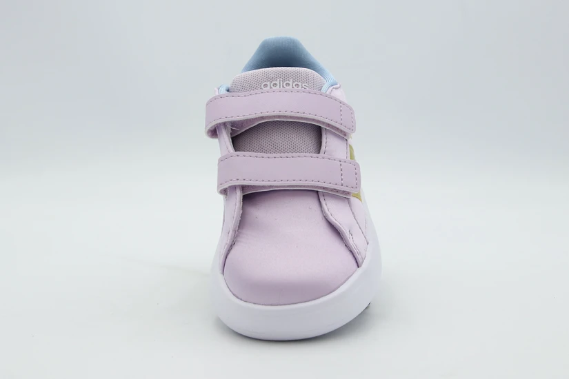 Adidas Disney Frozen Grand Court 3.0 Βρεφικά Sneakers Λιλά, Σιέλ, Χρυσά, Λευκά