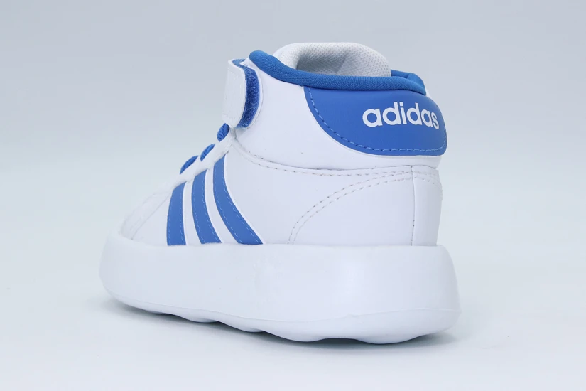 Adidas Performance Grand Court Mid Βρεφικά Sneakers Λευκά, Ρουά