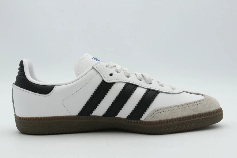 Adidas Originals Samba OG Παιδικά Sneakers Λευκά, Μαύρα, Γκρι, Καφέ