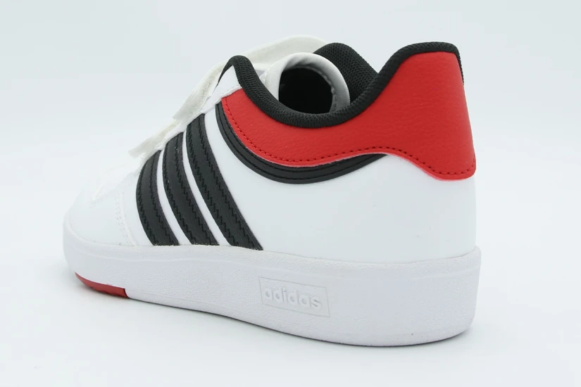 Adidas Performance Hoops 4.0 Παιδικά Sneakers Λευκά, Μαύρα, Κόκκινα
