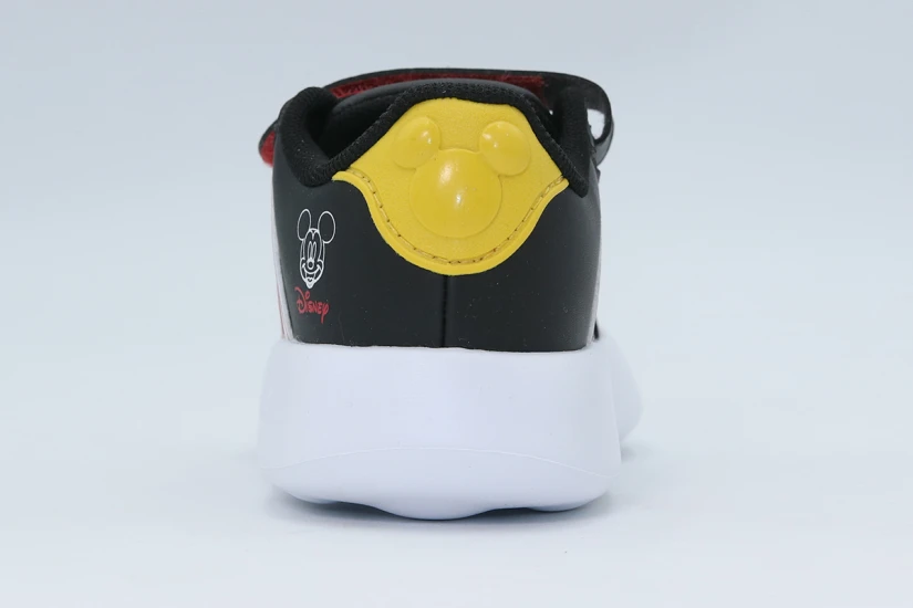 Adidas x Disney Mickey Mouse Grand Court Βρεφικά Sneakers Μαύρα, Λευκά