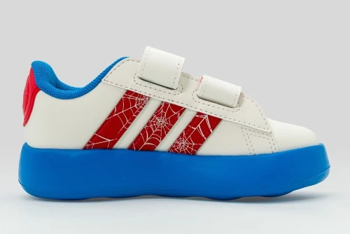 Adidas Performance X Marvel Spider-Man Grand Court Sneakers (JQ8072)