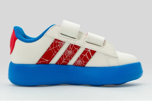 Adidas Performance X Marvel Spider-Man Grand Court Sneakers (JQ8072)