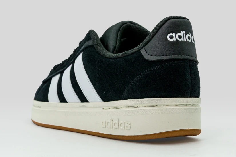 Adidas Grand Court Alpha 00S Ανδρικά Sneakers Μαύρα, Λευκά, Εκρού