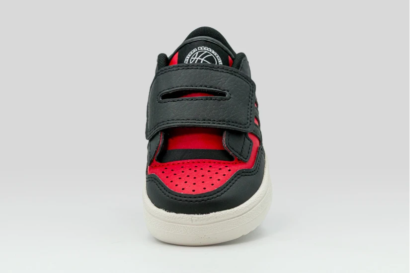 Adidas Performance Rapid Court Βρεφικά Sneakers Κόκκινα, Μαύρα