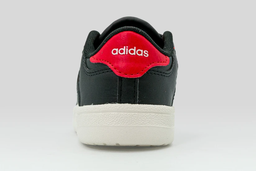 Adidas Performance Rapid Court Βρεφικά Sneakers Κόκκινα, Μαύρα