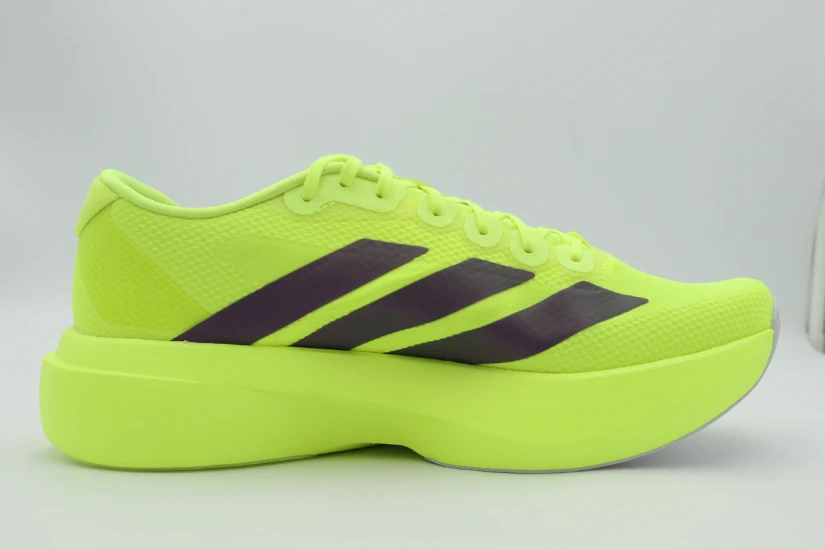 Adidas Performance Adizero EVO SL Ανδρικά Αθλητικά Παπούτσια για Τρέξιμο Κίτρινο Φλούο, Μωβ