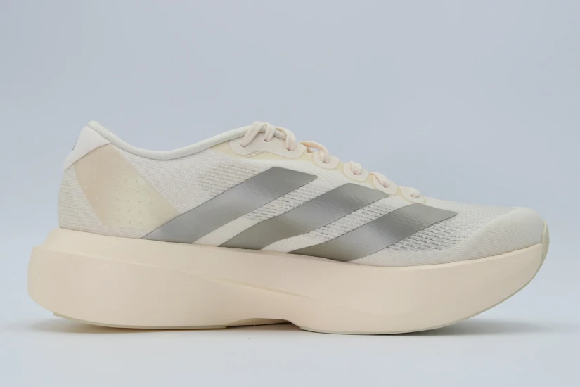 Adidas Performance Adizero Evo SL Αθλητικά Παπούτσια για Τρέξιμο Μπεζ, Ασημί