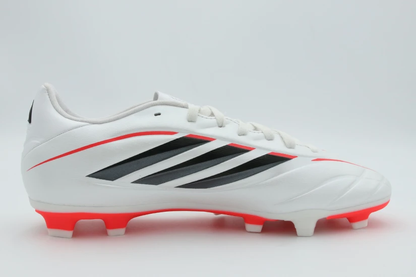 Adidas Performance COPA PURE IV CLUB FG/MG Παιδικά Ποδοσφαιρικά Παπούτσια Λευκά, Μαύρα, Κόκκινα