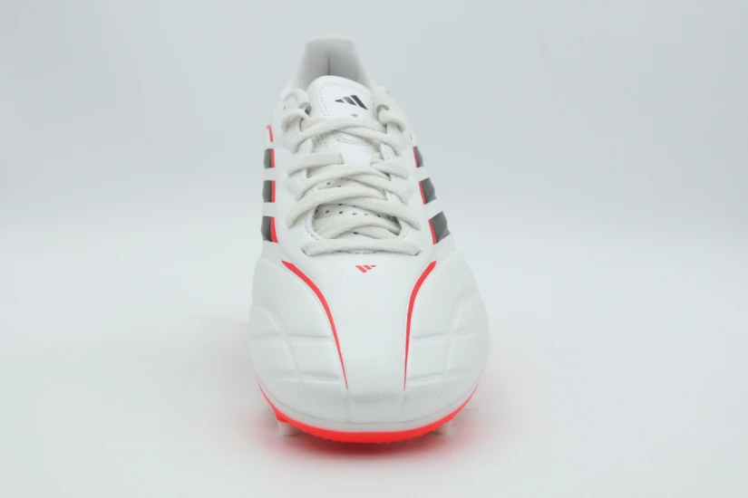 Adidas Performance COPA PURE IV CLUB FG/MG Παιδικά Ποδοσφαιρικά Παπούτσια Λευκά, Μαύρα, Κόκκινα