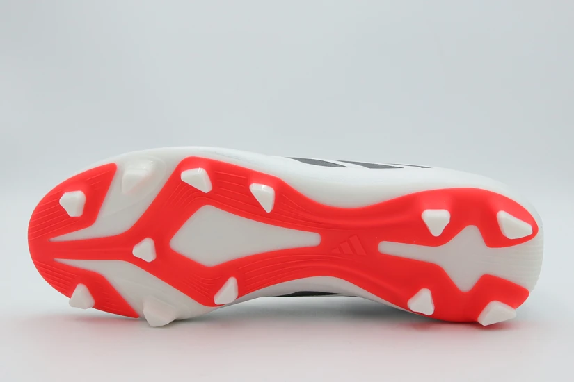 Adidas Performance COPA PURE IV CLUB FG/MG Παιδικά Ποδοσφαιρικά Παπούτσια Λευκά, Μαύρα, Κόκκινα