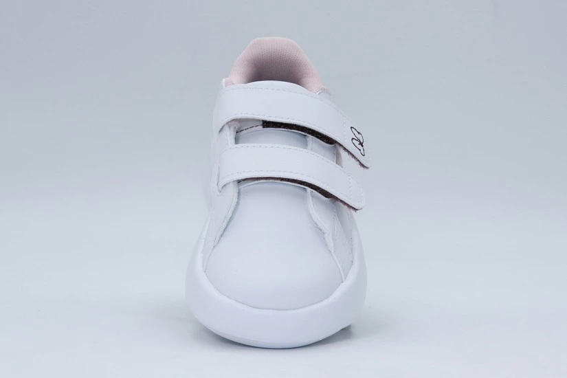 Adidas x Disney Minnie Mouse Grand Court Βρεφικά Sneakers Λευκά, Ροζ