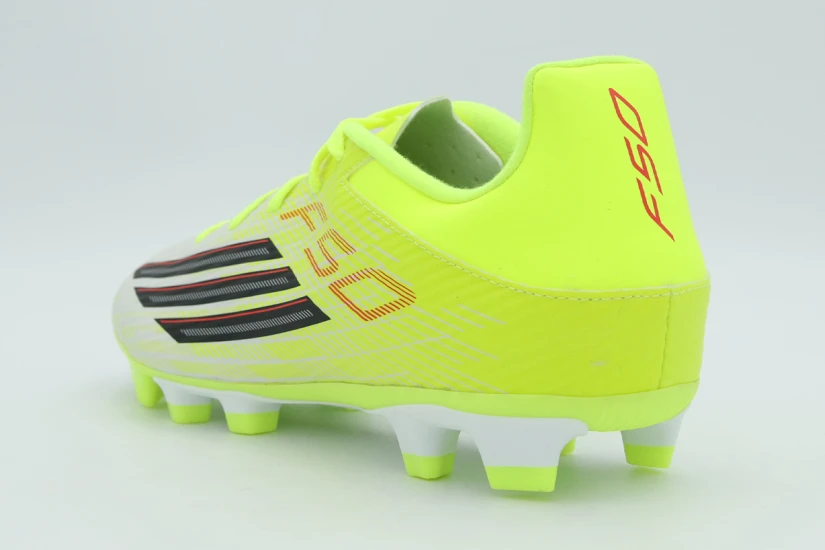 Adidas Performance F50 Club FG/MG Ανδρικά Ποδοσφαιρικά Παπούτσια με Τάπες Κίτρινο Φλούο