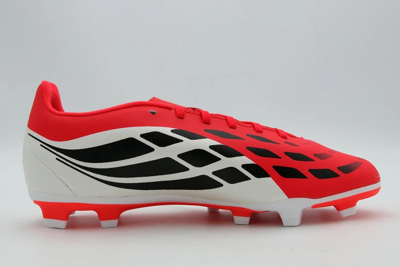 Adidas Performance Predator Club FG-MG Παιδικά Ποδοσφαιρικά Παπούτσια Κοραλλί, Λευκά, Ανθρακί