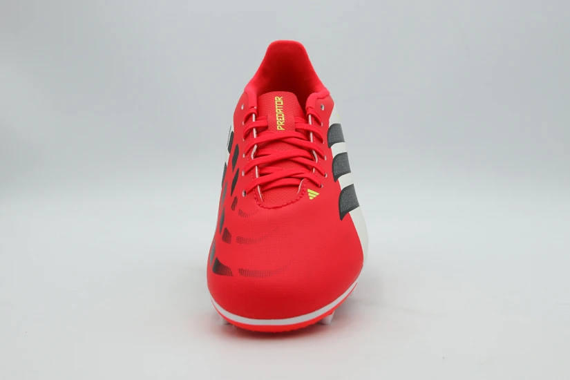 Adidas Performance Predator Club FG-MG Παιδικά Ποδοσφαιρικά Παπούτσια Κοραλλί, Λευκά, Ανθρακί