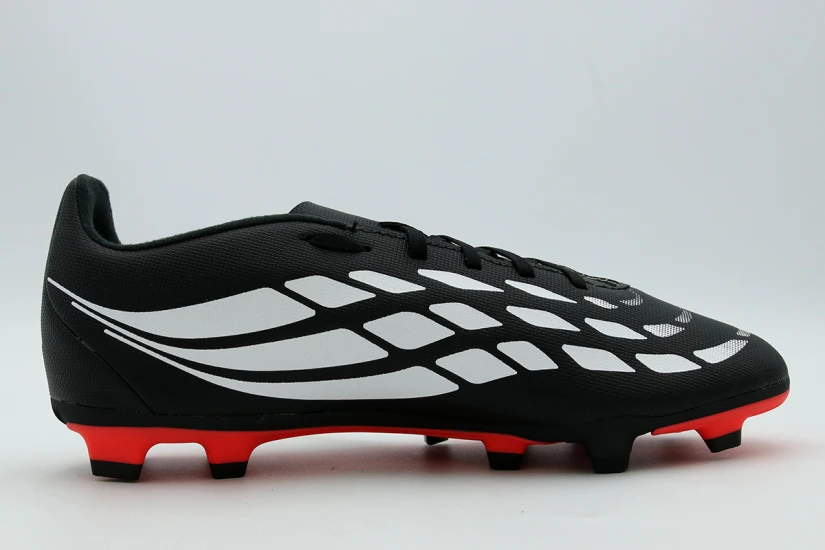 Adidas Performance Predator Club FG-MG Παιδικά Ποδοσφαιρικά Παπούτσια Μαύρα, Λευκά, Κόκκινα