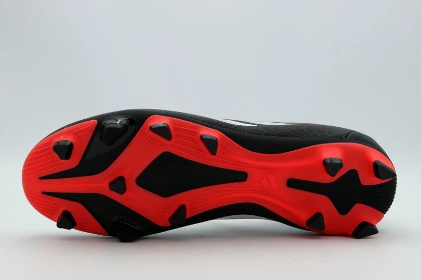 Adidas Performance Predator Club FG-MG Παιδικά Ποδοσφαιρικά Παπούτσια Μαύρα, Λευκά, Κόκκινα