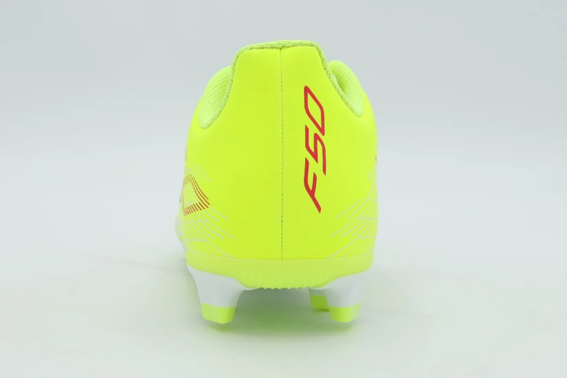 Adidas Performance F50 Club FG/MG Παιδικά Ποδοσφαιρικά Παπούτσια με Τάπες Κίτρινο Φλούο