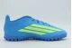 Adidas Performance F50 Club Turf Παιδικά Ποδοσφαιρικά Παπούτσια με Σχάρα Γαλάζια, Κίτρινα