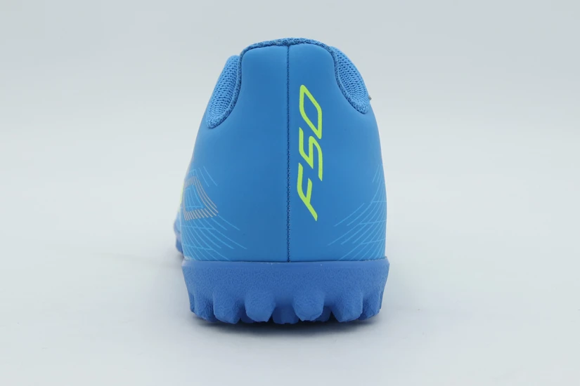 Adidas Performance F50 Club Turf Παιδικά Ποδοσφαιρικά Παπούτσια με Σχάρα Γαλάζια, Κίτρινα