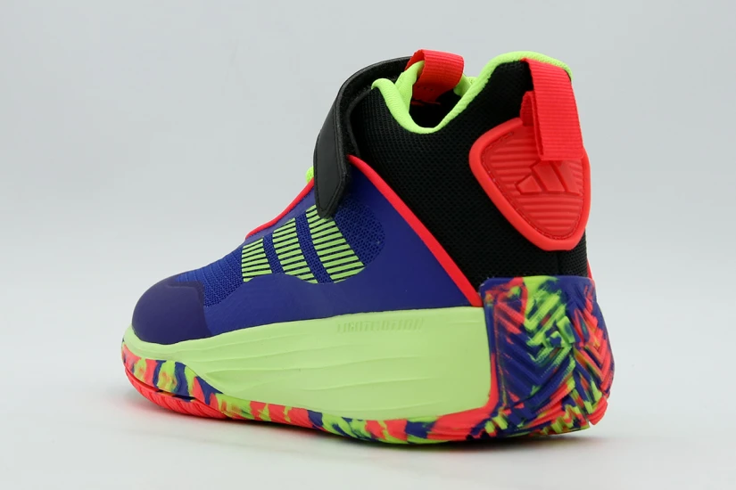 Adidas Performance Ownthegame 3.0 Μπασκετικά Παπούτσια Μπλε, Λαχανί, Μαύρα, Κόκκινα
