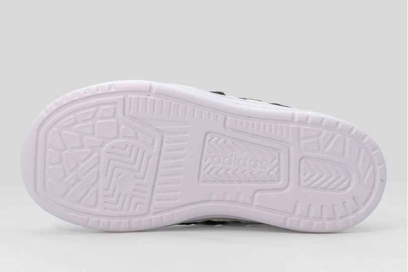 Adidas Rapid Court Βρεφικά Sneakers Μαύρα, Εκρού, Λευκά
