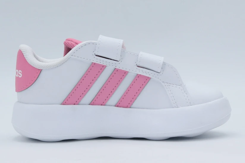Adidas Performance Grand Court 2.0 Βρεφικά Sneakers Λευκά, Ροζ