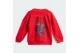 Adidas Performance Marvel Spider-Man Βρεφικό Σετ Μακρυμάνικη Μπλούζα - Παντελόνι Φόρμας 