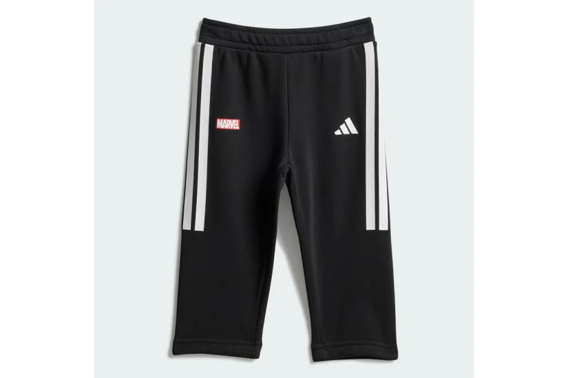 Adidas Performance Marvel Spider-Man Βρεφικό Σετ Μακρυμάνικη Μπλούζα - Παντελόνι Φόρμας 