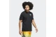 Adidas Performance Novelty Ανδρικό Κοντομάνικο T-Shirt Μαύρο