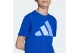 Adidas Performance Essentials Big Logo Παιδικό Κοντομάνικο T-Shirt Ρουά, Μπλε