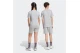 Adidas Performance Essentials Παιδική Αθλητική Βερμούδα Γκρι, Λευκή